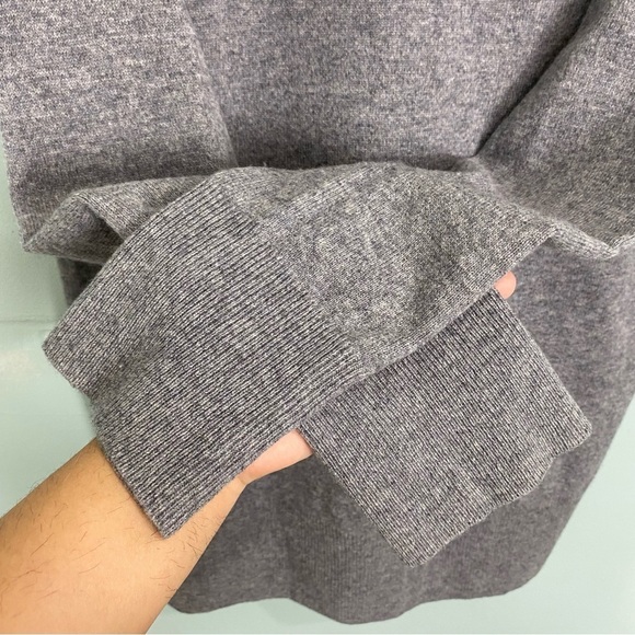 Equipment‎ Gia Cashmere Cardigan Pink Gray Academia Scholar Sz M - Picture 6 of 7